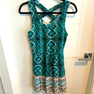 NWOT Pink Rose sun Dress